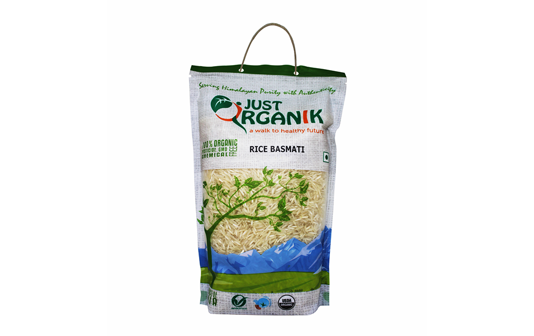 Just Organik Rice Basmati-    Pack  1 kilogram